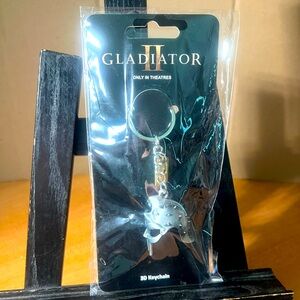 The Gladiator 2 Exclusive Movie Release Keychain Helmet New Promotional Item